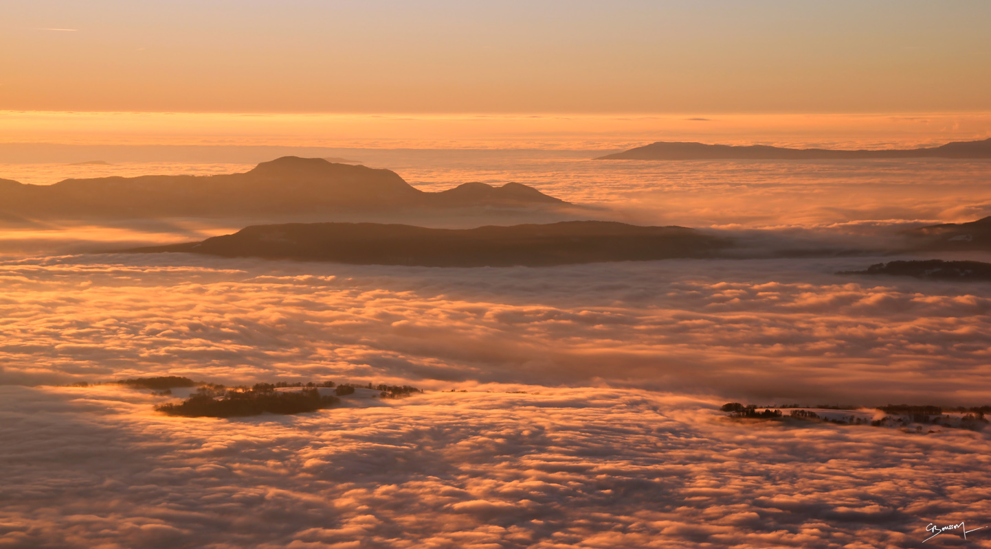 Mer de nuages au Semnoz